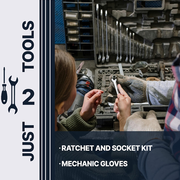 DURAFORCE Front Bumper ReinForcement For Subaru Forester 2014-2018 Steel