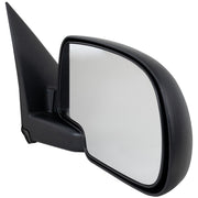 DURAFORCE Mirrors Set For 1999-2006 Chevrolet Silverado 1500 Black Manual Glass Adjust