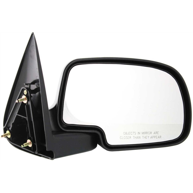 DURAFORCE Mirrors Set For 1999-2006 Chevrolet Silverado 1500 Black Manual Glass Adjust