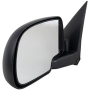 DURAFORCE Mirrors Set For 1999-2006 Chevrolet Silverado 1500 Black Manual Glass Adjust
