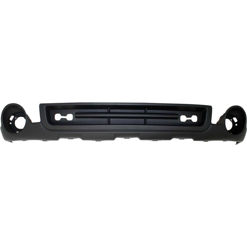 DURAFORCE Valance For 2007-2013 GMC Sierra 1500 Air Deflector Textured Black Front CAPA