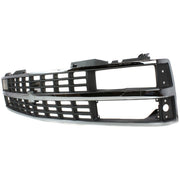 DURAFORCE Grille For 1988-93 Chevy C K 1500 Chrome Shell With Black Insert Dual Headlight