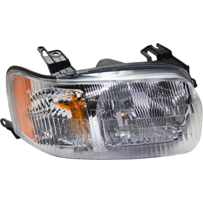 DURAFORCE Driver and Passenger Side Headlights For Ford Escape 2001-2004 Halogen w/ Bulb/s