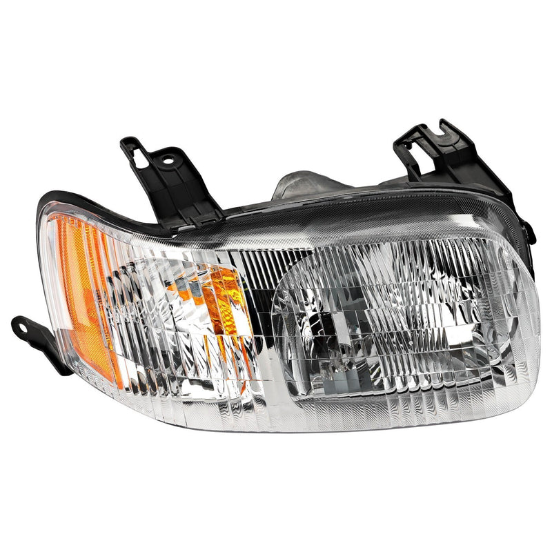 DURAFORCE Driver and Passenger Side Headlights For Ford Escape 2001-2004 Halogen w/ Bulb/s