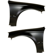 DURAFORCE Fender For 99-2000 Honda Civic Set of 2 Front Driver & Passenger Primed Steel