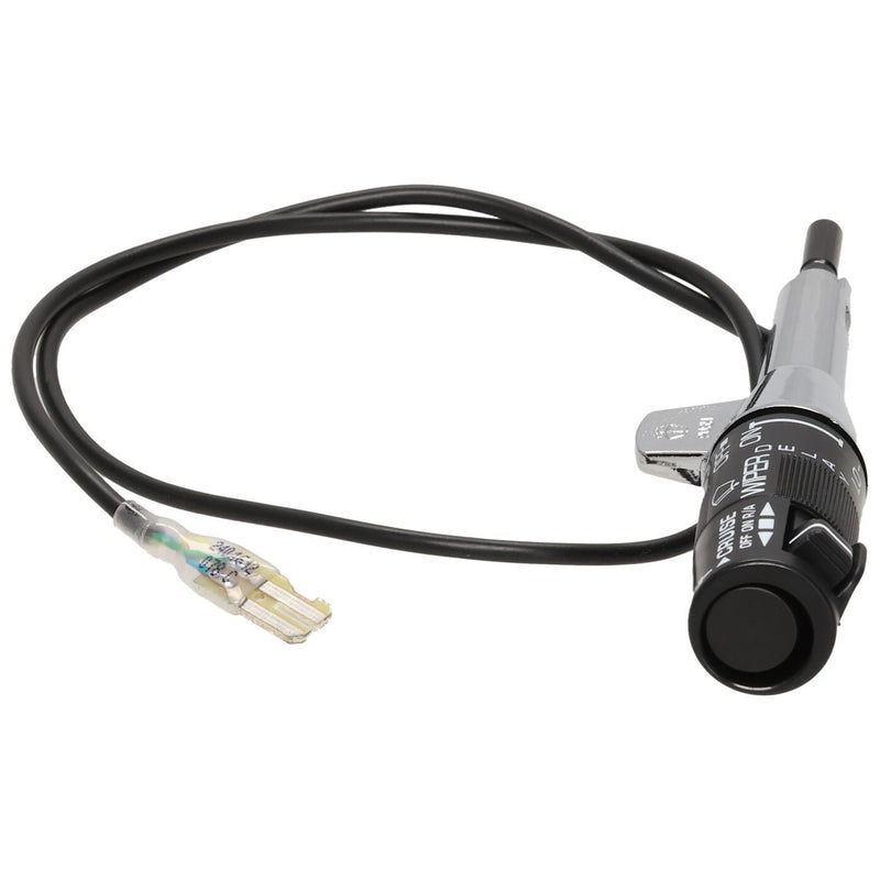 DURAFORCE Chrome Cruise Control Windshield Wiper Arm Lever Switch for Chevy Truck Pontiac