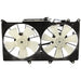 DURAFORCE Radiator Cooling Fan For 2001-2005 Lexus IS300 Dual with Coolant Reservoir