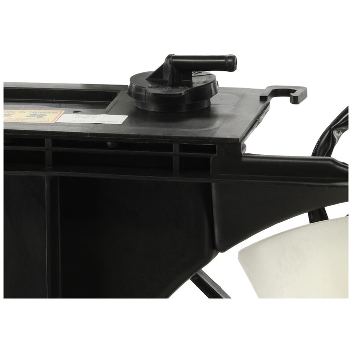 DURAFORCE Radiator Cooling Fan For 2001-2005 Lexus IS300 Dual with Coolant Reservoir