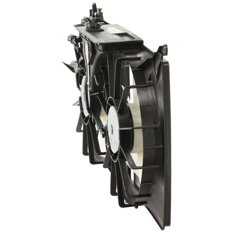 DURAFORCE Radiator Cooling Fan For 2001-2005 Lexus IS300 Dual with Coolant Reservoir