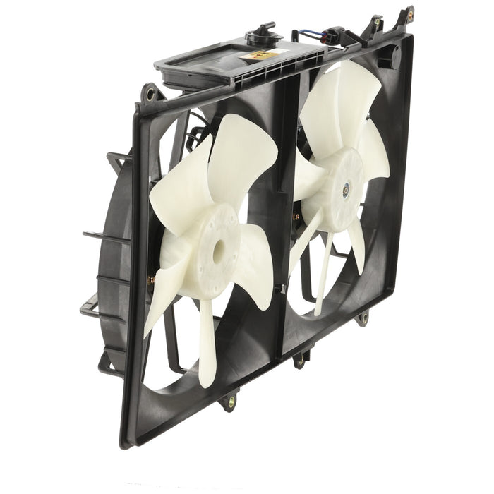 DURAFORCE Radiator Cooling Fan For 2001-2005 Lexus IS300 Dual with Coolant Reservoir