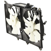 DURAFORCE Radiator Cooling Fan For 2001-2005 Lexus IS300 Dual with Coolant Reservoir