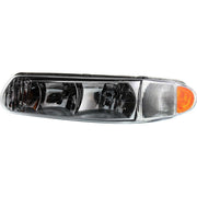 DURAFORCE Left & Right Headlight For Buick Century 1997-2005 Halogen w/ Corner Light Bulb