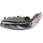DURAFORCE Left & Right Headlight For Buick Century 1997-2005 Halogen w/ Corner Light Bulb