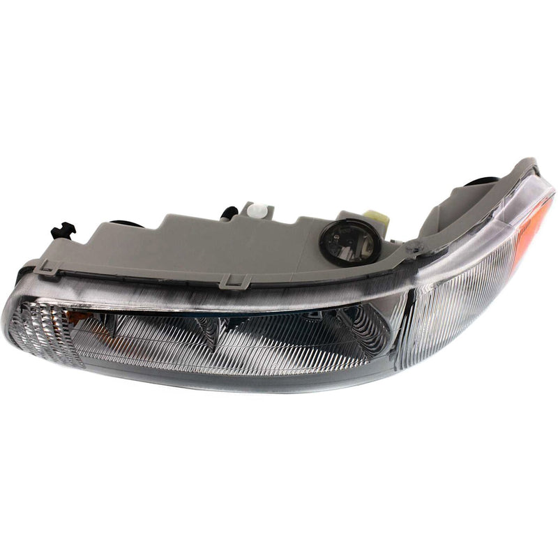 DURAFORCE Left & Right Headlight For Buick Century 1997-2005 Halogen w/ Corner Light Bulb
