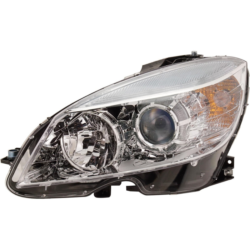 DURAFORCE Headlight Set For 2008-2011 Mercedes Benz C300 LH RH Halogen Assy from 02/09/08