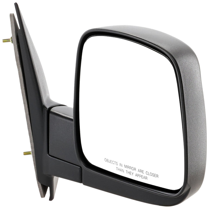 DURAFORCE Manual Non-Electric Mirror For 2003-07 Chevy Express Right Side Textured Black