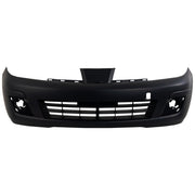 DURAFORCE Front Bumper Cover For 2007-2012 Nissan Versa With Fog Lamp Holes Primed