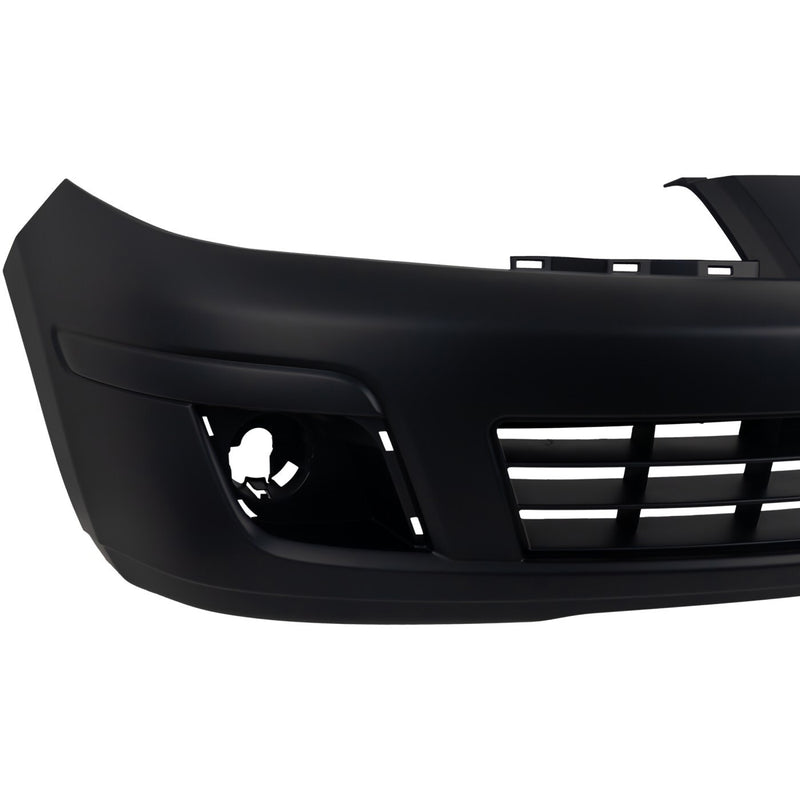 DURAFORCE Front Bumper Cover For 2007-2012 Nissan Versa With Fog Lamp Holes Primed