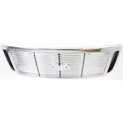 DURAFORCE Grille For 2006-2007 Ford F-250 Super Duty F-350 Super Duty Chrome Plastic
