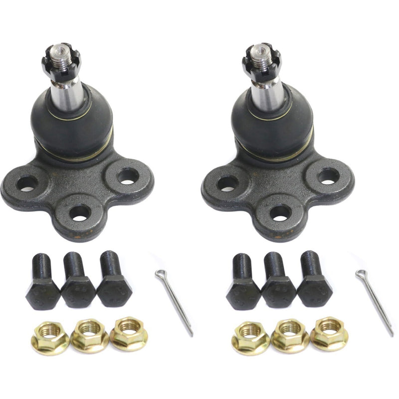 DURAFORCE Ball Joint Set For 2010-17 GMC Terrain Chevy Equinox Front Left and Right Lower