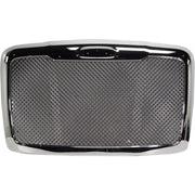 DURAFORCE Grille Assembly For 2008-17 Freightliner Cascadia Bug Screen Chrome Mesh Insert