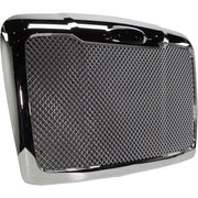 DURAFORCE Grille Assembly For 2008-17 Freightliner Cascadia Bug Screen Chrome Mesh Insert