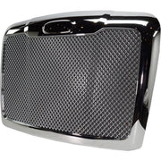 DURAFORCE Grille Assembly For 2008-17 Freightliner Cascadia Bug Screen Chrome Mesh Insert