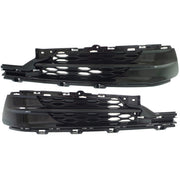 DURAFORCE Bumper Grille For 2015 Acura TLX Set of 2 Left & Right Paint to Match Plastic