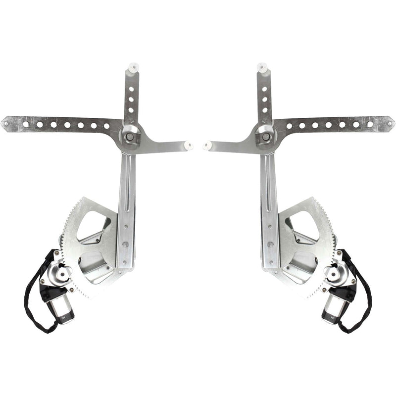 DURAFORCE Power Window Regulator Set For 1988-1999 Chevrolet C1500 Front With Motor