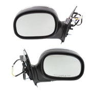 DURAFORCE Power Mirror Set For 97-01 Ford F-150 Left and Right Chrome STD and Super Cabs