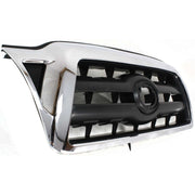 DURAFORCE Grille For 2005-2008 Toyota Tacoma Chrome Shell with Black Insert