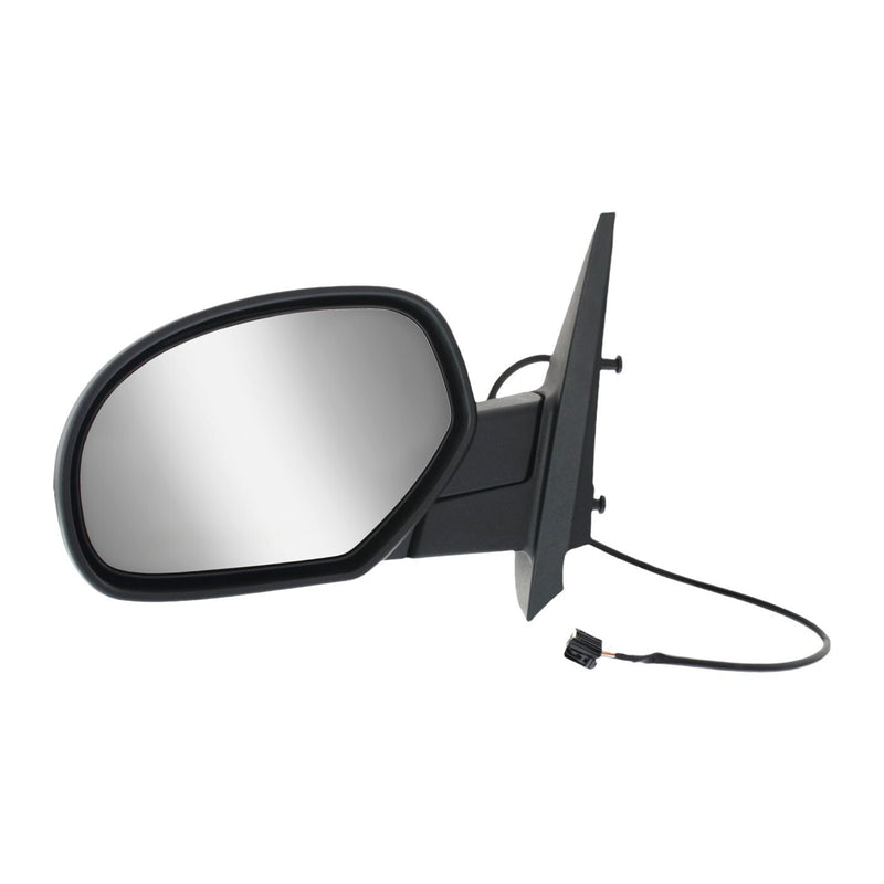 DURAFORCE Power Mirror For 2007-2013 Chevrolet Silverado 1500 Left Manual Folding Heated