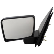 DURAFORCE Mirror For 2004-2008 Ford F-150 Driver Side Textured Manual Folding Paddle Style