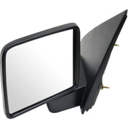 DURAFORCE Mirror For 2004-2008 Ford F-150 Driver Side Textured Manual Folding Paddle Style