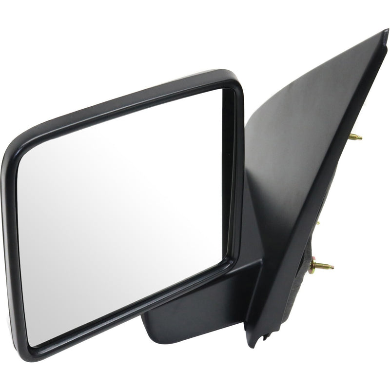 DURAFORCE Mirror For 2004-2008 Ford F-150 Driver Side Textured Manual Folding Paddle Style