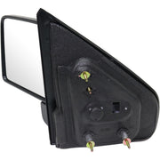 DURAFORCE Mirror For 2004-2008 Ford F-150 Driver Side Textured Manual Folding Paddle Style