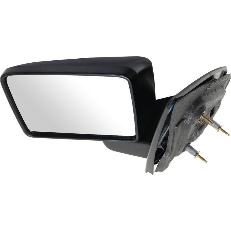 DURAFORCE Mirror For 2004-2008 Ford F-150 Driver Side Textured Manual Folding Paddle Style