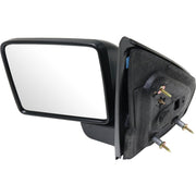 DURAFORCE Mirror For 2004-2008 Ford F-150 Driver Side Textured Manual Folding Paddle Style