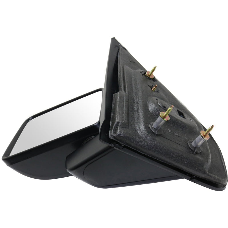 DURAFORCE Mirror For 2004-2008 Ford F-150 Driver Side Textured Manual Folding Paddle Style
