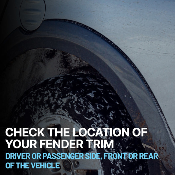 DURAFORCE Wheel Arch Molding Rear Passenger Right RH Side For 2013-2016 Mazda CX-5