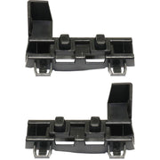 DURAFORCE Bumper Bracket For 2006-2010 Ford Explorer Set of 2 Front Left & Right Side