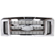 DURAFORCE Grille Assembly For 2008-21 Ford E-350 Super Duty 08-14 E-150 For Econoline Van