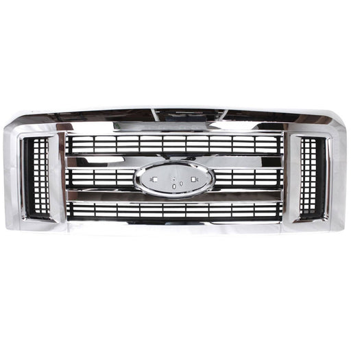 DURAFORCE Grille Assembly For 2008-21 Ford E-350 Super Duty 08-14 E-150 For Econoline Van
