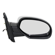 DURAFORCE Power Mirror For 2007-2013 Chevy Silverado 1500 Right Htd Manual Folding Chrome