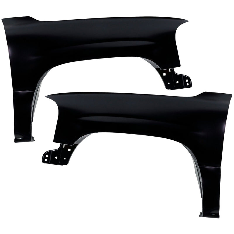 DURAFORCE Fender Set For 2001-2006 GMC Sierra 1500 HD Fits 2500 HD Fits 3500 Primed