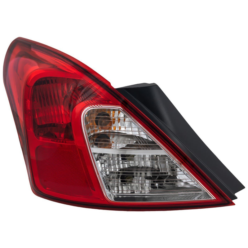 DURAFORCE Tail Light Lamp Assembly For 2012-2019 Nissan Versa Driver Left Side With Bulb