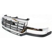 DURAFORCE Grille 03-07 For GMC Sierra 2500/3500 HD Chr Shell w/Black Insert Fit 07 Classic
