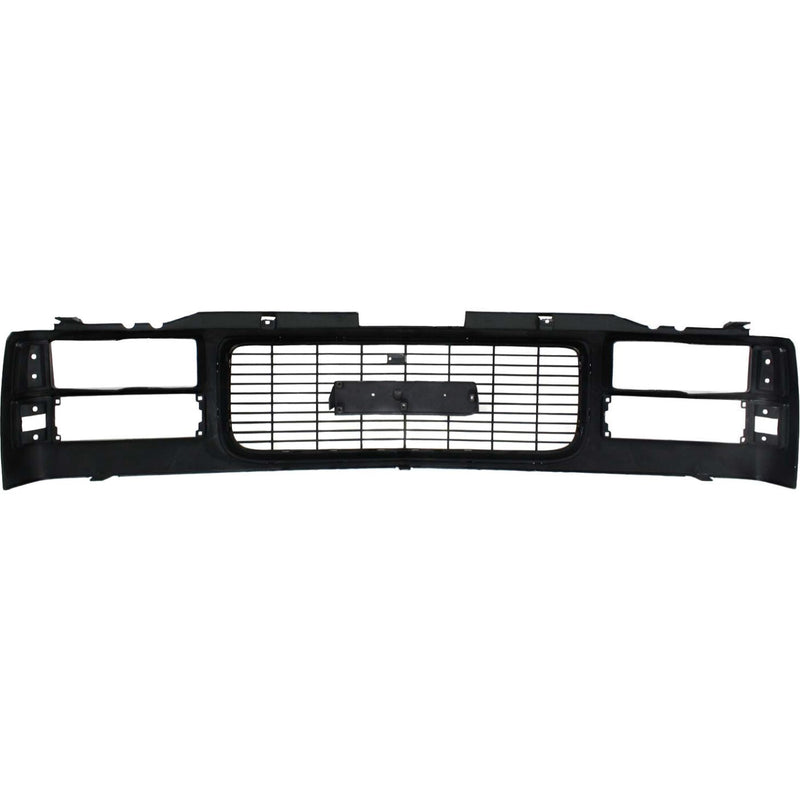 DURAFORCE Grille Assy Black with Chrome Center For 94-98 GMC C1500 94-00 K1500 K2500 Yukon