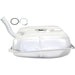 DURAFORCE 17 Gallon Fuel Gas Tank For 1985-1988 Chevy Monte Carlo 84-87 Buick Regal Silver