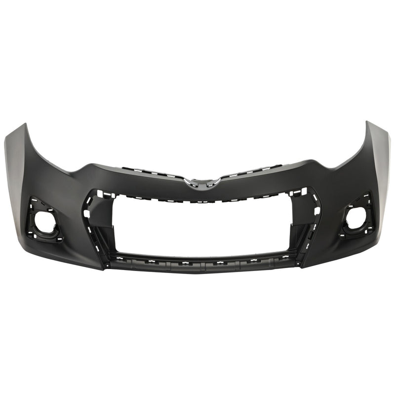 DURAFORCE Bumper Cover For 2014-2016 Toyota Corolla S Model Primed Front TO1000400